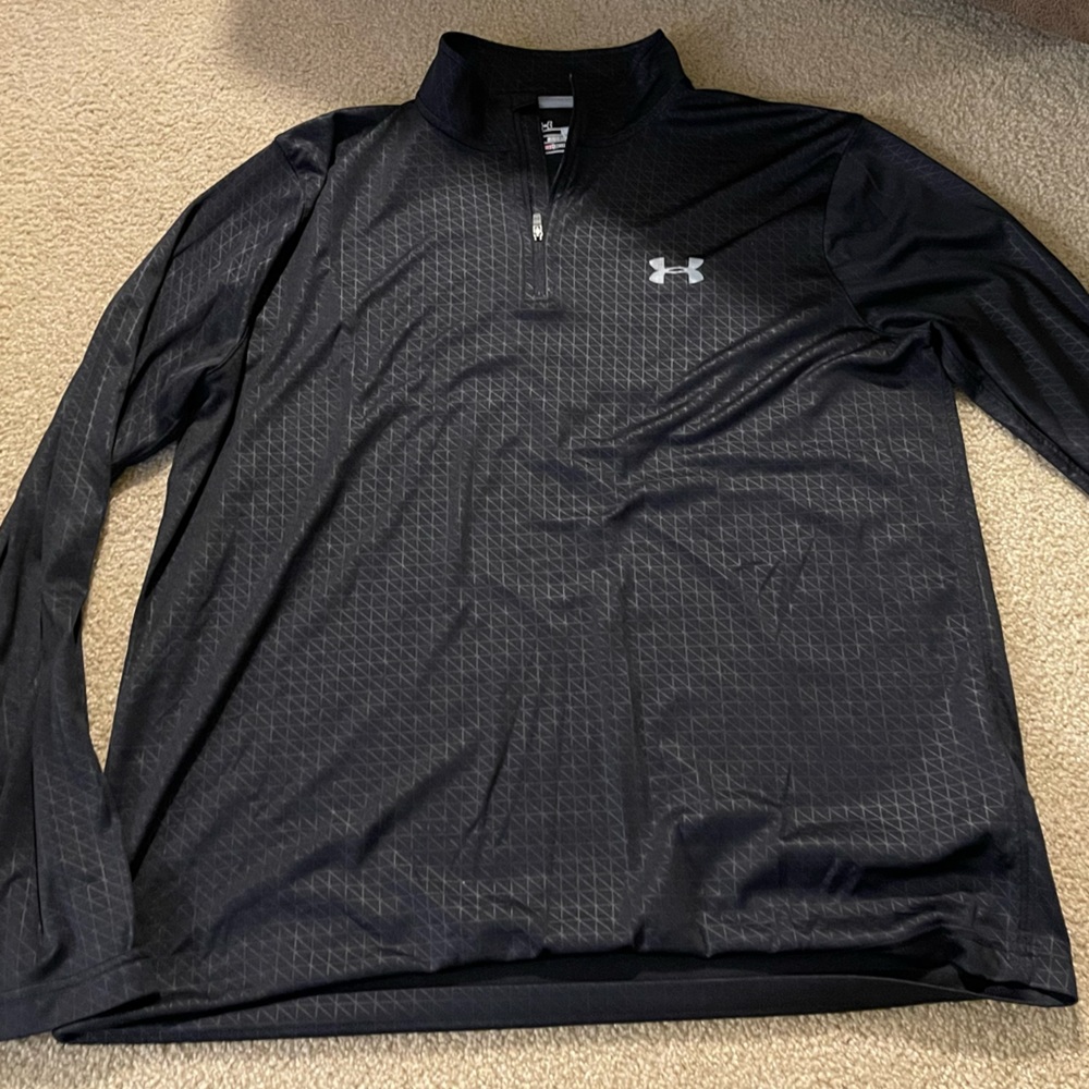 Under Armour Pullover, Large, Black